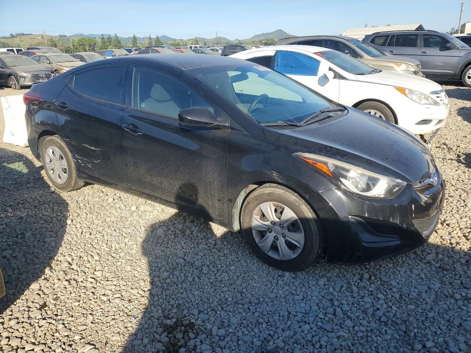 46372466 :رقم المزاد ، 5NPDH4AEXGH755942 vin ، 2016 Hyundai Elantra مزاد بيع