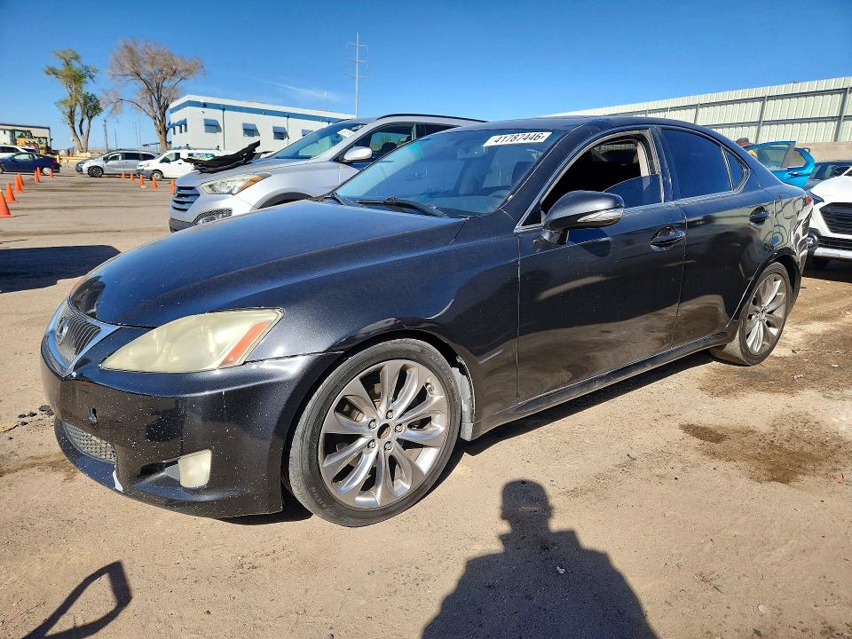 41787446 :رقم المزاد ، JTHBF5C22A5109760 vin ، 2010 Lexus Is مزاد بيع