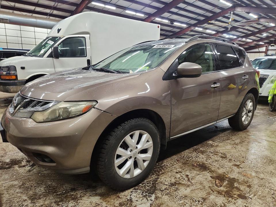 Продажа на аукционе авто 2011 Nissan Murano, vin: JN8AZ1MW2BW183629, номер лота: 46436016
