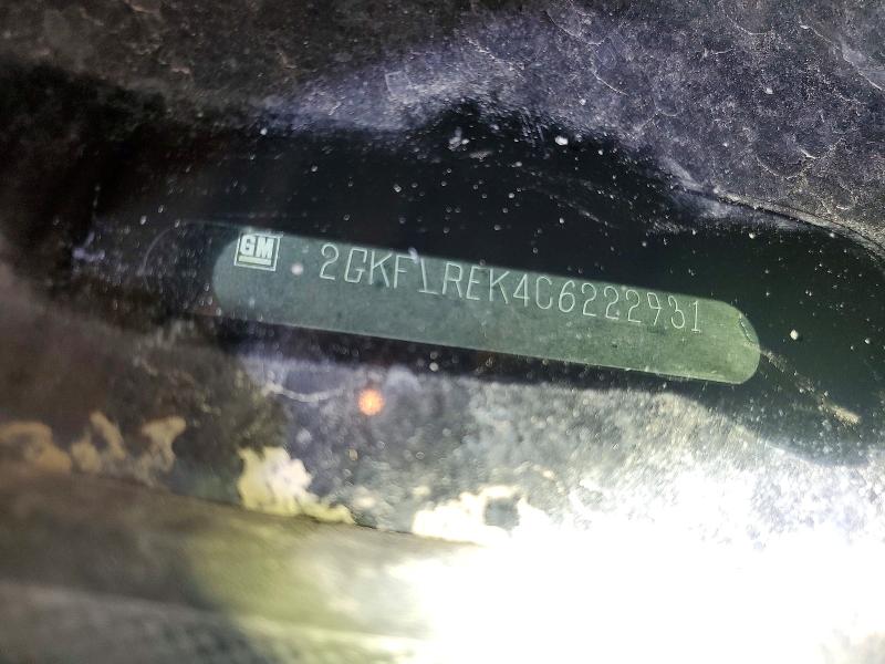 Auction sale of the 2012 Gmc Terrain, vin: 2GKFLREK4C6222931, lot number: 45760686