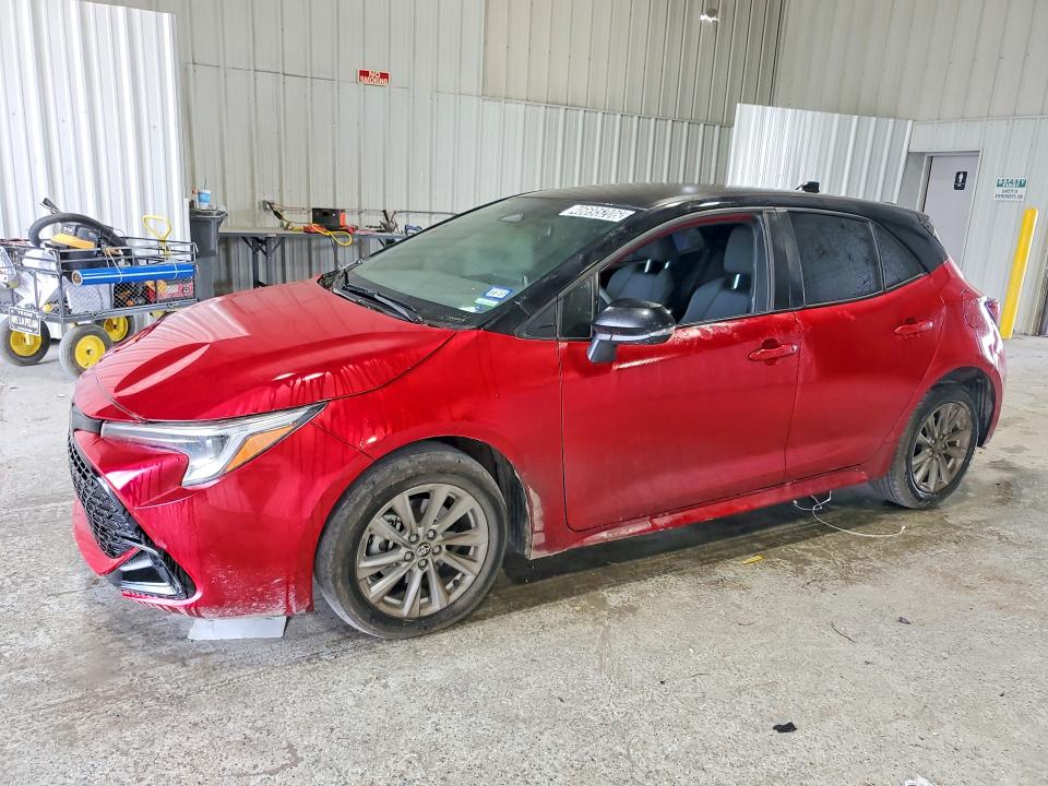 46695206 :رقم المزاد ، JTND4MBEXS3251238 vin ، 2025 Toyota Corolla Hatchback مزاد بيع