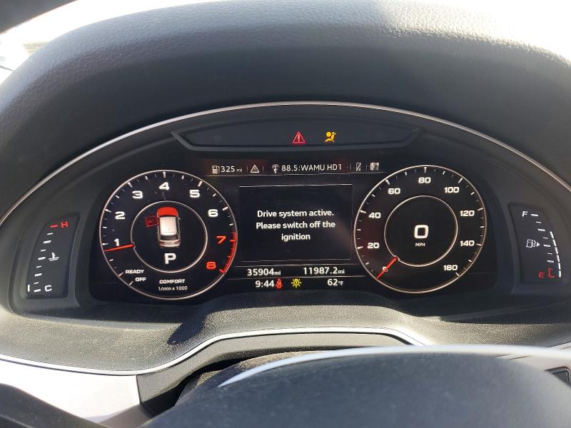 Aukcja sprzedaży 2019 Audi Q7, vin: WA1LHAF73KD020622, numer aukcji: 45444566