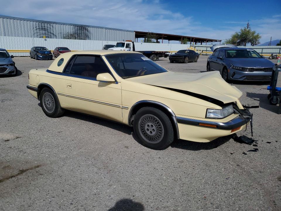 79953615 :رقم المزاد ، ZC2FS1205LB205436 vin ، 1990 Chrysler Tc مزاد بيع