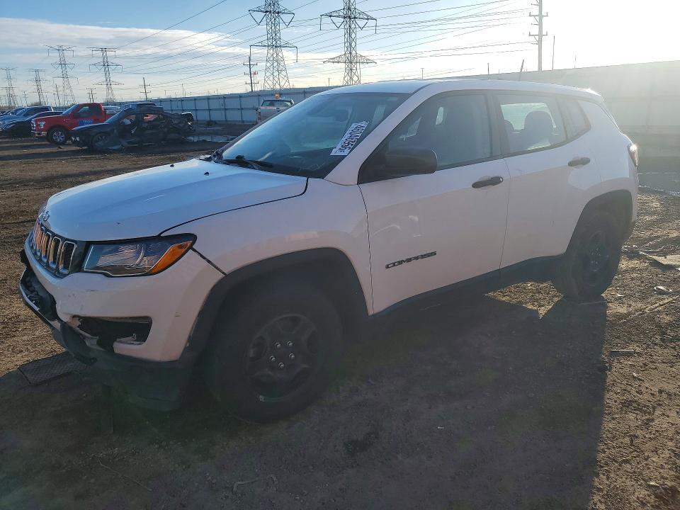 Продаж на аукціоні авто 2018 Jeep Compass, vin: 3C4NJCABXJT318832, номер лоту: 46046956