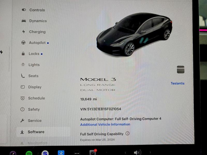 Aukcja sprzedaży 2025 Tesla Model 3, vin: 5YJ3E1EB1SF021054, numer aukcji: 46660616