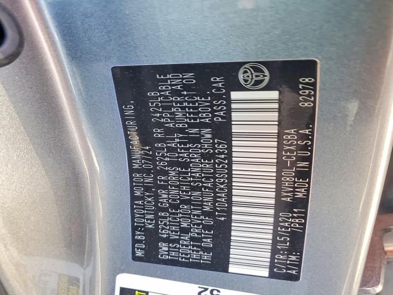 Продажа на аукционе авто 2025 Toyt Camry, vin: 4T1DAACK9SU524367, номер лота: 46069676