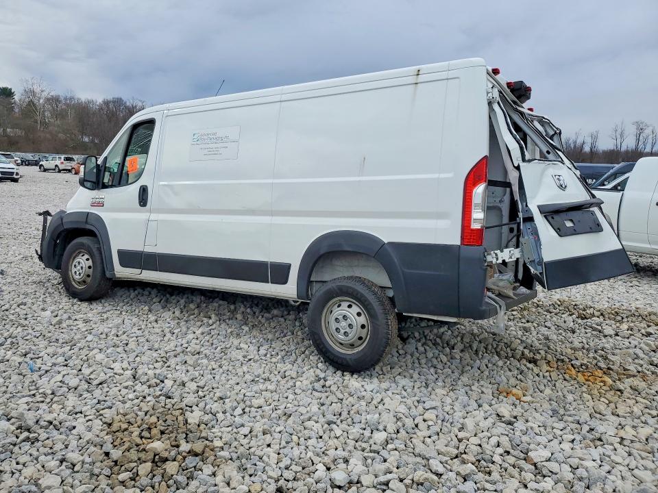 47401906 :رقم المزاد ، 3C6TRVAGXKE530523 vin ، 2019 Ram Promaster 1500 مزاد بيع