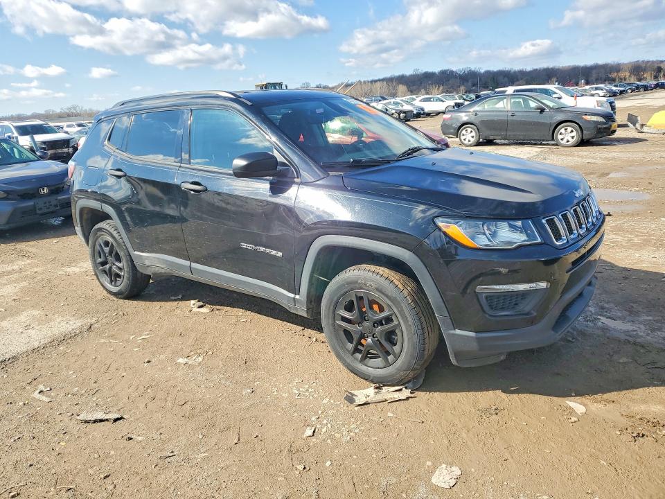 Продажа на аукционе авто 2018 Jeep Compass, vin: 3C4NJDAB1JT261670, номер лота: 45789116