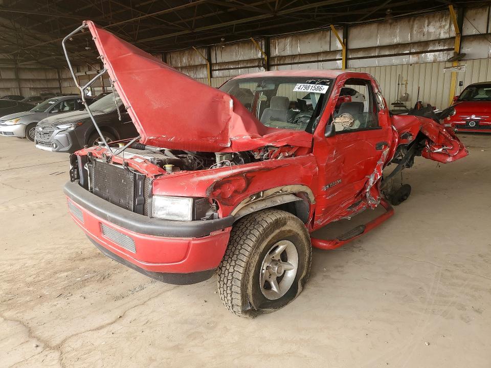 47981586 :رقم المزاد ، 1B7HF16ZXVS267980 vin ، 1997 Dodge Ram مزاد بيع
