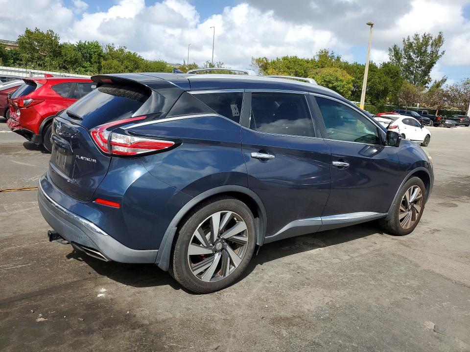 2016 Nissan Murano მანქანა იყიდება აუქციონზე, vin: 5N1AZ2MG5GN107745, აუქციონის ნომერი: 79971605