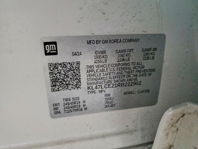 Продажа на аукционе авто 2024 Buick Envista, vin: KL47LCE21RB222902, номер лота: 45463706