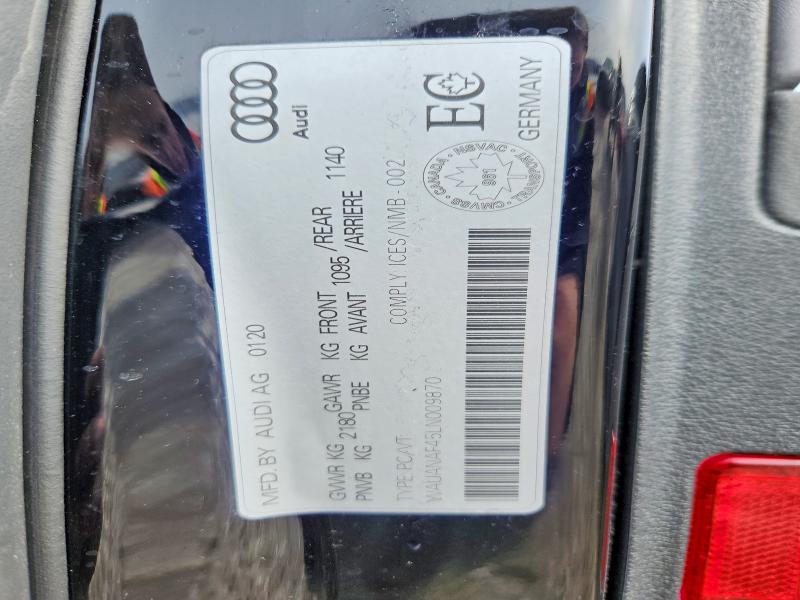 Aukcja sprzedaży 2020 Audi A4, vin: WAUANAF45LN009870, numer aukcji: 47015976