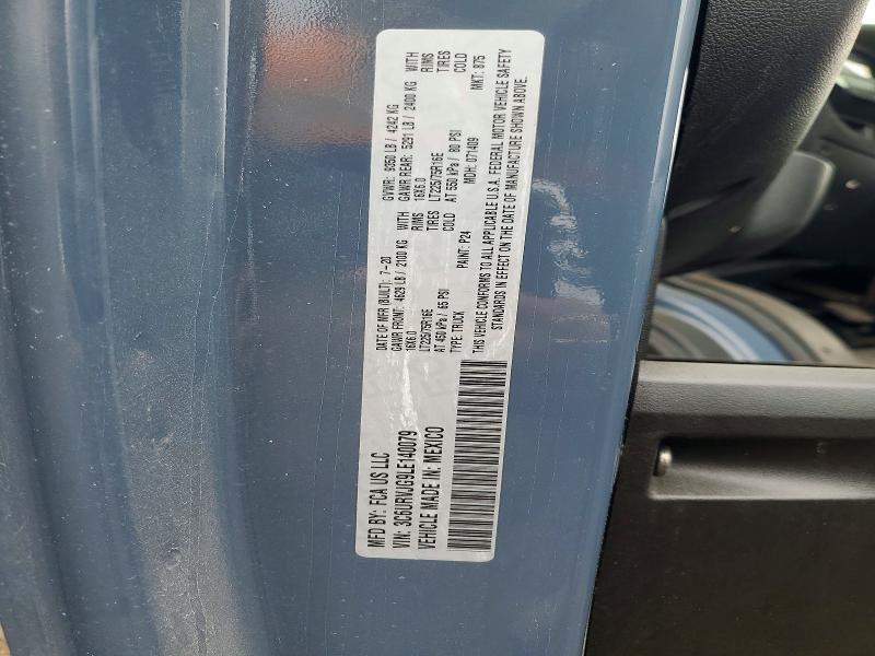 Продаж на аукціоні авто 2020 Ram Promaster 3500, vin: 3C6URVJG9LE140079, номер лоту: 48181606