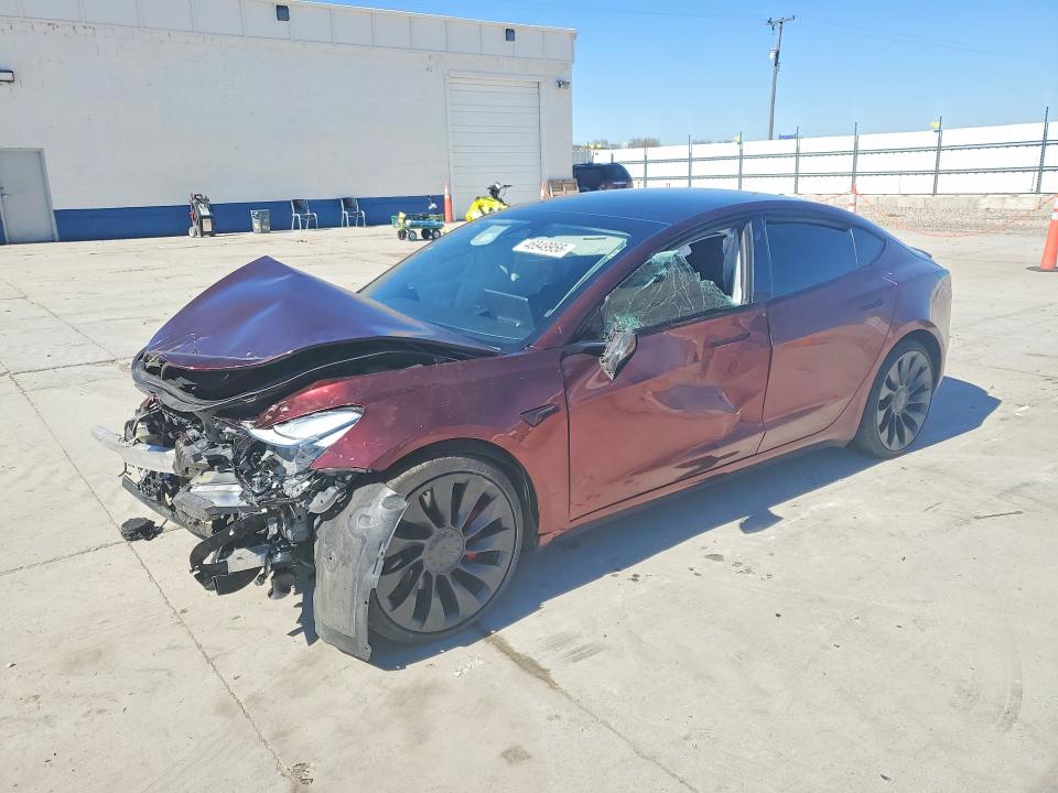 Продаж на аукціоні авто 2023 Tesla Model 3, vin: 5YJ3E1EC8PF680393, номер лоту: 46949956