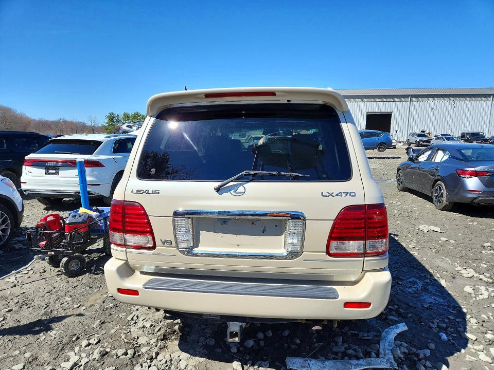 2006 Lexus Lx 470 მანქანა იყიდება აუქციონზე, vin: JTJHT00W064018656, აუქციონის ნომერი: 47365946
