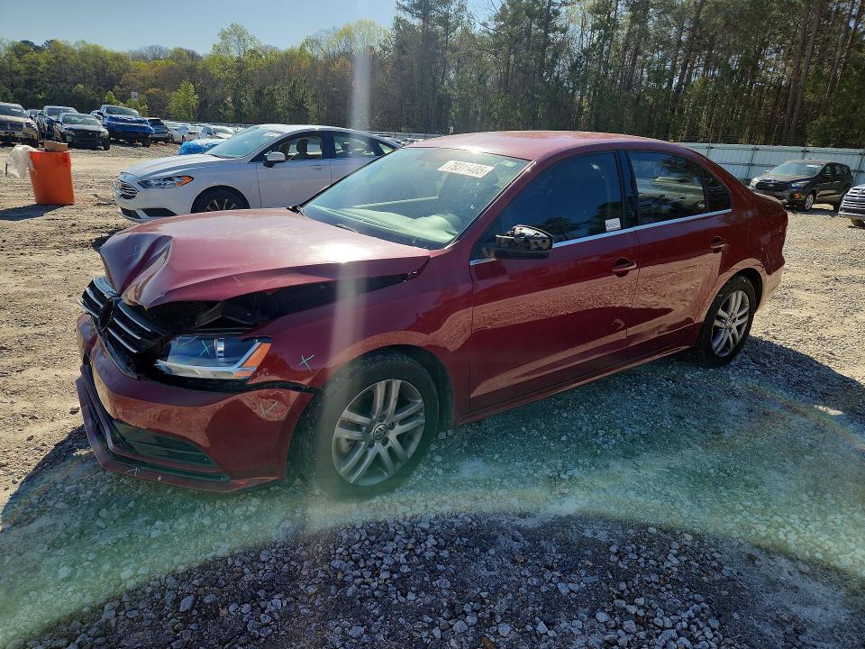 2017 Volkswagen Jetta მანქანა იყიდება აუქციონზე, vin: 3VW2B7AJ5HM264999, აუქციონის ნომერი: 79315485