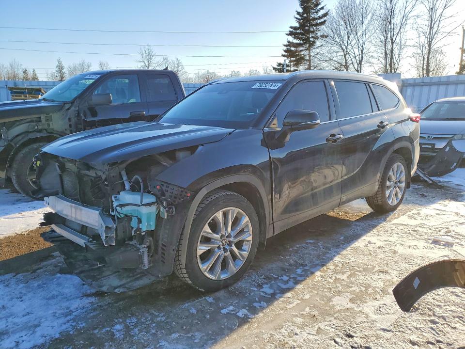 78052465 :رقم المزاد ، 5TDDZRBH1LS000539 vin ، 2020 Toyota Highlander مزاد بيع