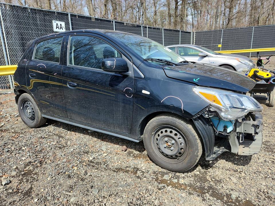 47089986 :رقم المزاد ، ML32AUHJ7NH005248 vin ، 2022 Mitsubishi Mirage مزاد بيع