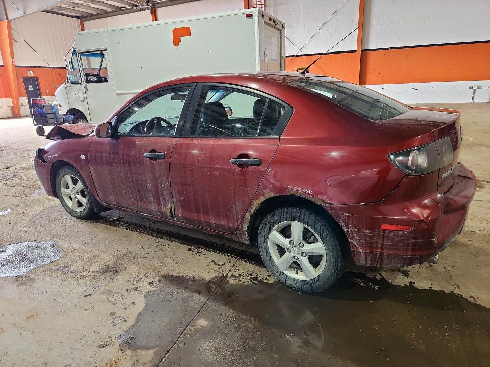 2008 Mazda 3 მანქანა იყიდება აუქციონზე, vin: JM1BK32F981184589, აუქციონის ნომერი: 47659806