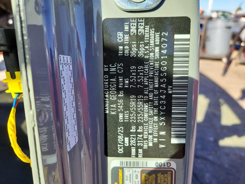 Aukcja sprzedaży 2025 Kia Ev6, vin: 5XYC34JA5SG014072, numer aukcji: 79973245