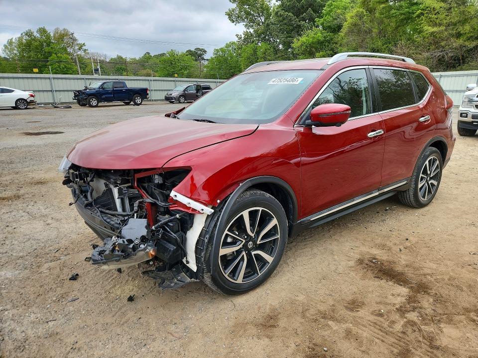 47525486 :رقم المزاد ، 5N1AT2MT9LC707348 vin ، 2020 Nissan Rogue مزاد بيع