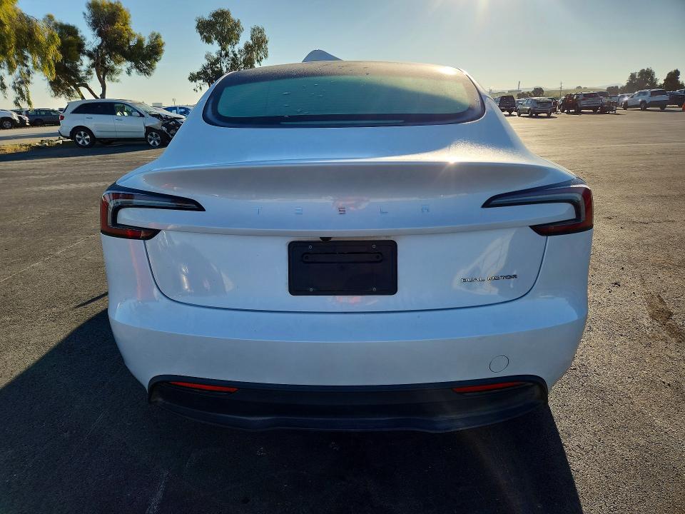 Aukcja sprzedaży 2025 Tesla Model 3, vin: 5YJ3E1EBXSF875136, numer aukcji: 46371636