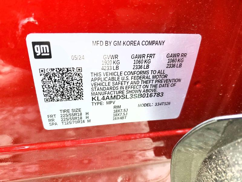 Продаж на аукціоні авто 2025 Buick Encore Gx, vin: KL4AMDSL3SB016783, номер лоту: 78850755