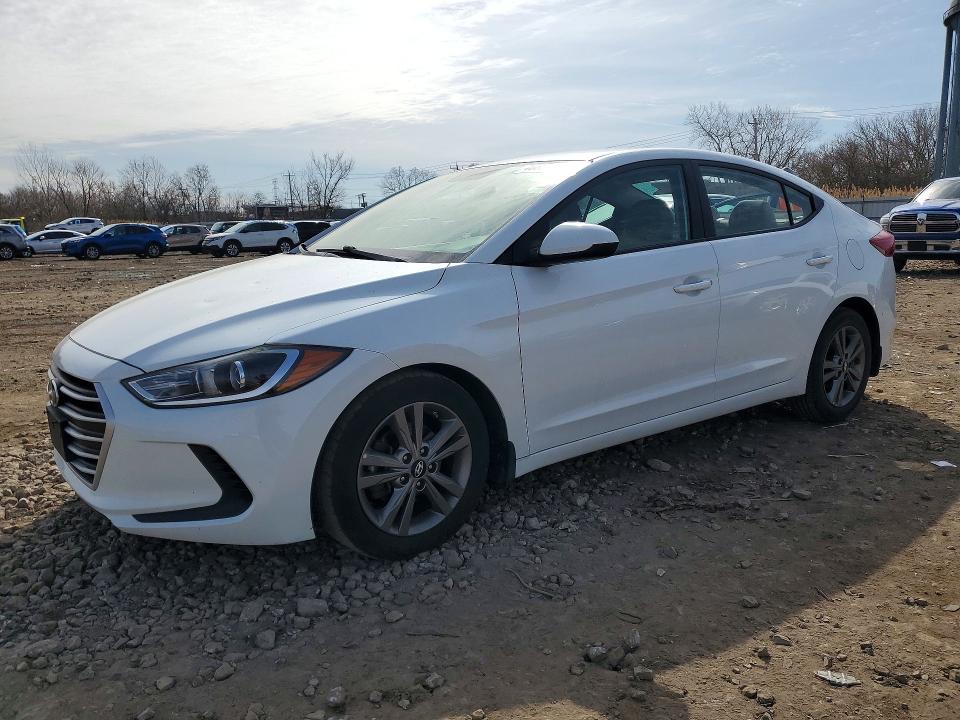 2018 Hyundai Elantra მანქანა იყიდება აუქციონზე, vin: 5NPD84LF0JH331960, აუქციონის ნომერი: 46628596