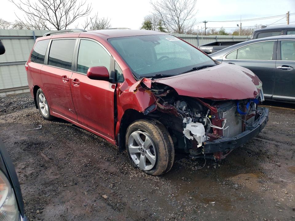 46134266 :رقم المزاد ، 5TDKZ3DC1LS043252 vin ، 2020 Toyota Sienna مزاد بيع