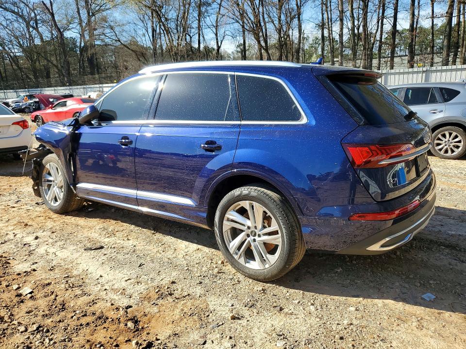 2022 Audi Q7 მანქანა იყიდება აუქციონზე, vin: WA1LXBF79ND022839, აუქციონის ნომერი: 45927716