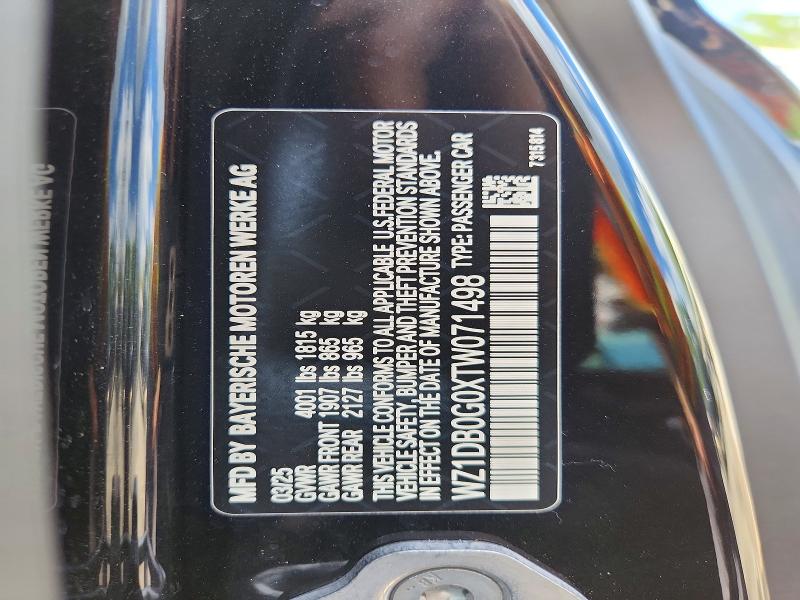 47618916 :رقم المزاد ، WZ1DB0G0XTW071498 vin ، 2026 Toyota Gr Supra مزاد بيع