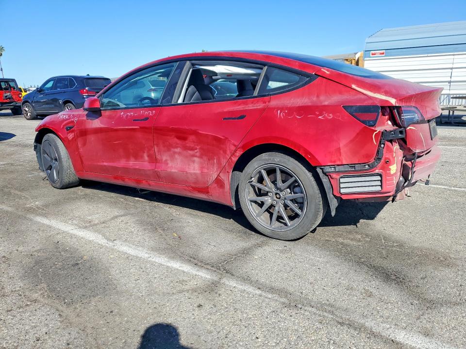 2023 Tesla Model 3 მანქანა იყიდება აუქციონზე, vin: 5YJ3E1EA7PF437043, აუქციონის ნომერი: 77177985
