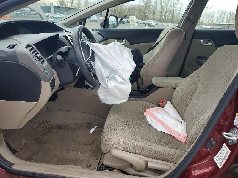 2012 Honda Civic მანქანა იყიდება აუქციონზე, vin: JHMFB2F88CS006097, აუქციონის ნომერი: 46770236
