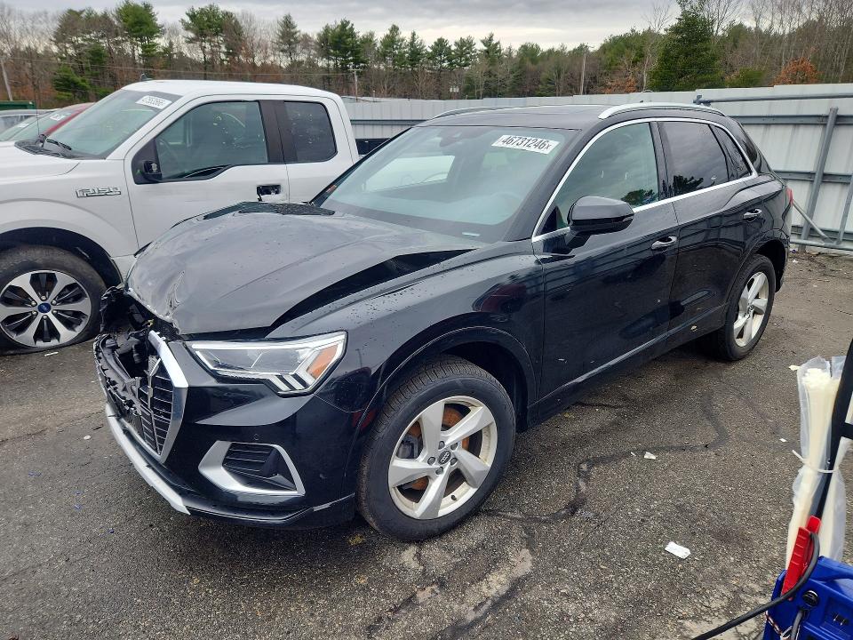 2020 Audi Q3 მანქანა იყიდება აუქციონზე, vin: WA1BECF34L1041009, აუქციონის ნომერი: 46731246