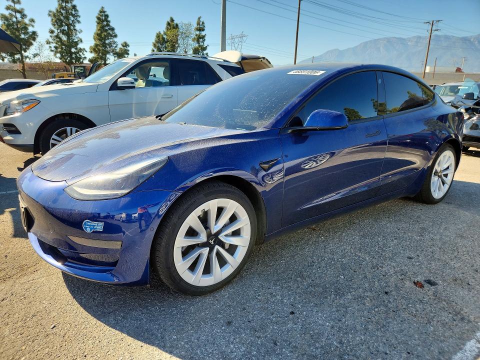 Auction sale of the 2021 Tesla Model 3, vin: 5YJ3E1EA0MF019192, lot number: 46691006