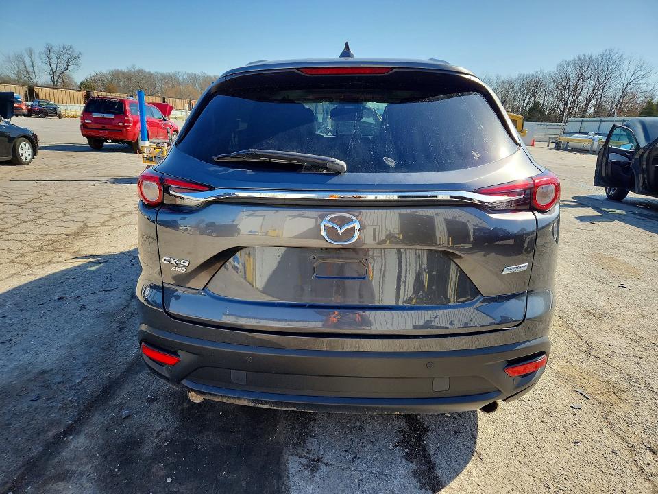 2019 Mazd Cx-9 Touring Awd მანქანა იყიდება აუქციონზე, vin: JM3TCBCYXK0319479, აუქციონის ნომერი: 78982995