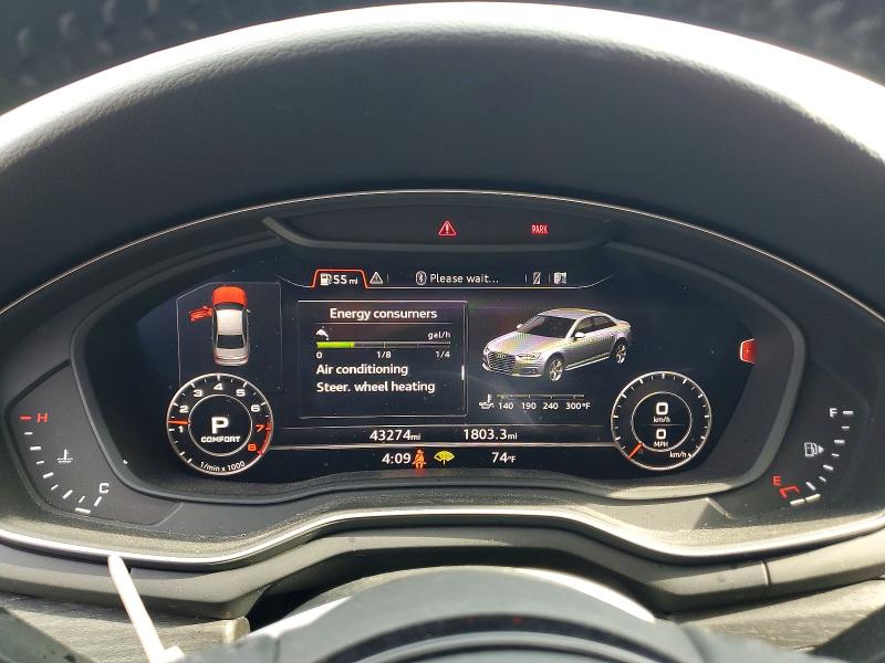 Продаж на аукціоні авто 2018 Audi A4, vin: WAUENAF40JA048419, номер лоту: 47940876