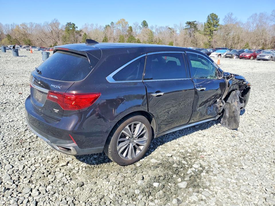 2017 Acura Mdx მანქანა იყიდება აუქციონზე, vin: 5FRYD3H59HB009798, აუქციონის ნომერი: 47348486