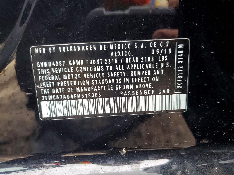 Aukcja sprzedaży 2015 Volkswagen Golf Sportwagen, vin: 3VWCA7AU4FM513386, numer aukcji: 46758326