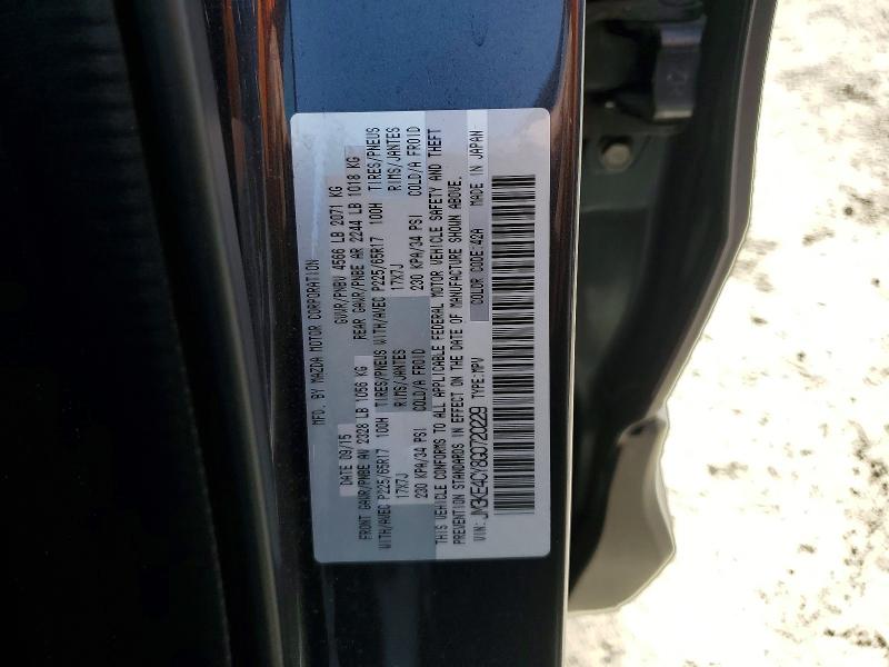 47184046 :رقم المزاد ، JM3KE4CY8G0720229 vin ، 2016 Mazda Cx-5 مزاد بيع