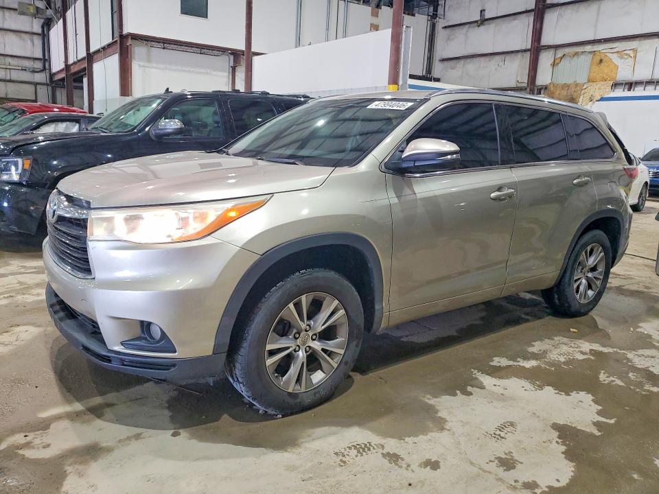 Продажа на аукционе авто 2014 Toyota Highlander, vin: 5TDKKRFH3ES028268, номер лота: 47994046