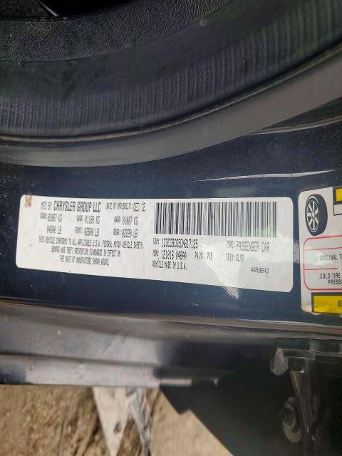 2013 Chrysler 200 მანქანა იყიდება აუქციონზე, vin: 1C3CCBCG5DN617125, აუქციონის ნომერი: 46340736