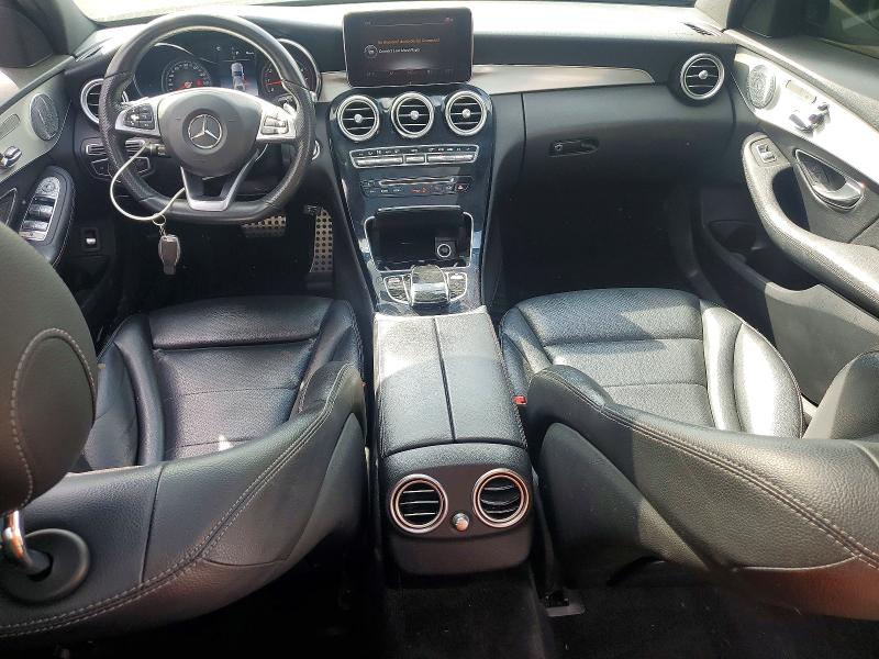 2018 Mercedes-benz C მანქანა იყიდება აუქციონზე, vin: 55SWF4JB1JU240093, აუქციონის ნომერი: 47108476