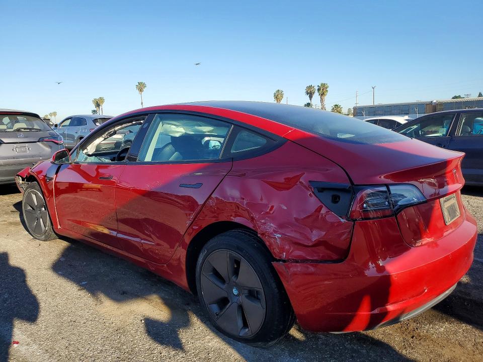 46711866 :رقم المزاد ، 5YJ3E1EA8NF340544 vin ، 2022 Tesla Model 3 مزاد بيع