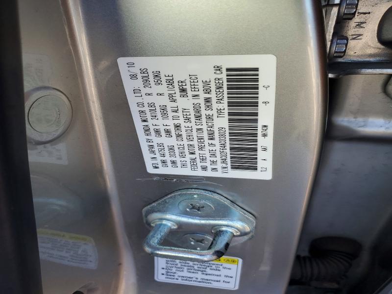 Aukcja sprzedaży 2010 Acura Tsx, vin: JH4CU2F64AC038029, numer aukcji: 46477626