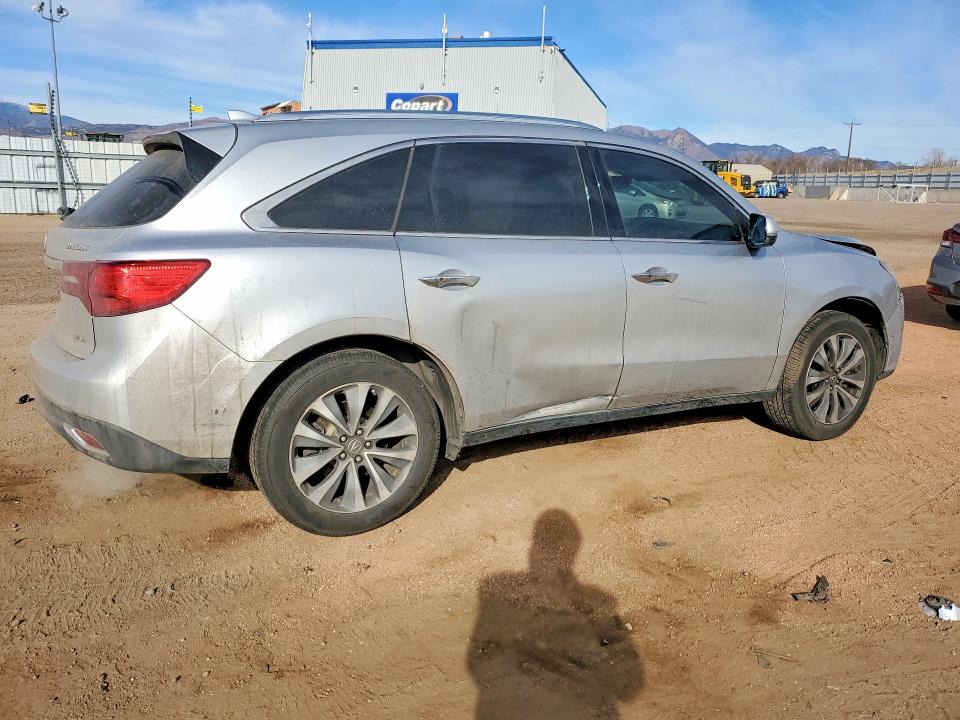 79427905 :رقم المزاد ، 5FRYD4H48FB024691 vin ، 2015 Acura Mdx مزاد بيع