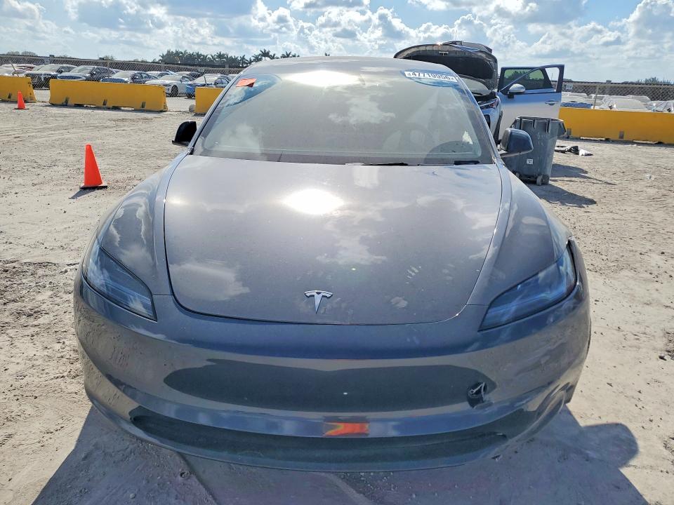 2025 Tesla Model 3 მანქანა იყიდება აუქციონზე, vin: 5YJ3E1EA6SF988492, აუქციონის ნომერი: 47719956