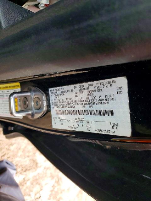 Aukcja sprzedaży 2023 Ford Escape, vin: 1FMCU0MN3PUA39008, numer aukcji: 45691976