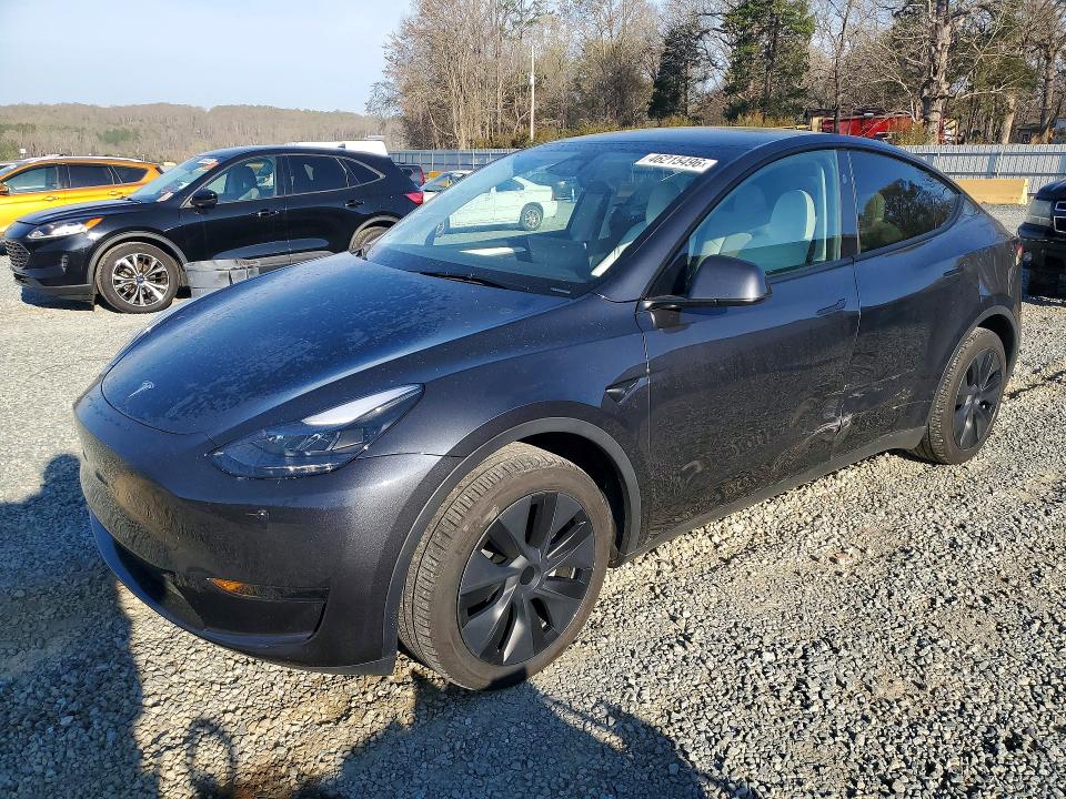Auction sale of the 2024 Tesla Mdl Y 4d Std, vin: 7SAYGDED7RA322814, lot number: 46215496