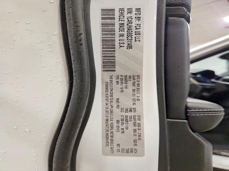 Продаж на аукціоні авто 2025 Jeep Grand Cherokee, vin: 1C4RJHAG6SC311495, номер лоту: 41792526
